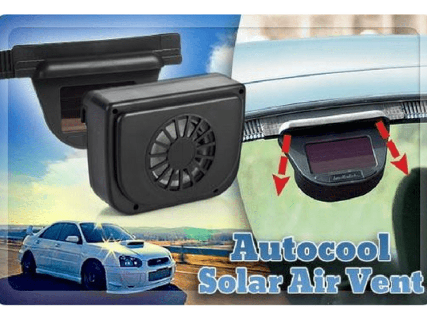 Слънчев автоматичен вентилатор - Auto Cool - - Image 8