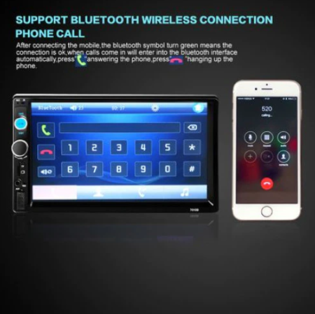 MP5 Автомобилен аудио плейър с камера подпомагаща паркирането (Model 2022 - Enginereed in EU) - Image 2