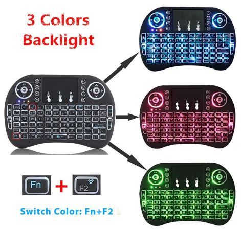 Безжична клавиатура с Touchpad за смарт телевизори, TV Box, smart - Image 4