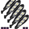 (5 БРОЯ) Соларна LED Лампа 600W IP66 със стойка и дистанционно (БЕЗПЛАТНА ДОСТАВКА)