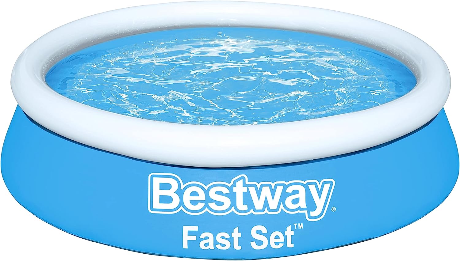 Bestway Fast Set Надуваем басейн, кръгъл, 183x51 см, син - Image 2