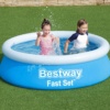 Bestway Fast Set Надуваем басейн, кръгъл, 183x51 см, син