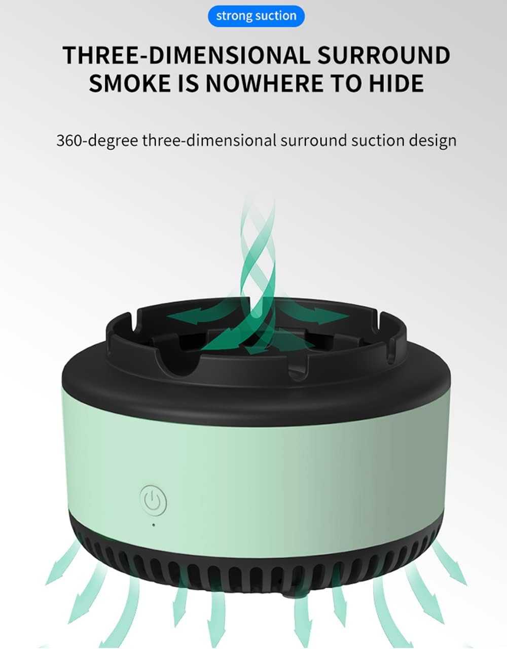 Бездимен пепелник абсорбатор на дим - Image 9