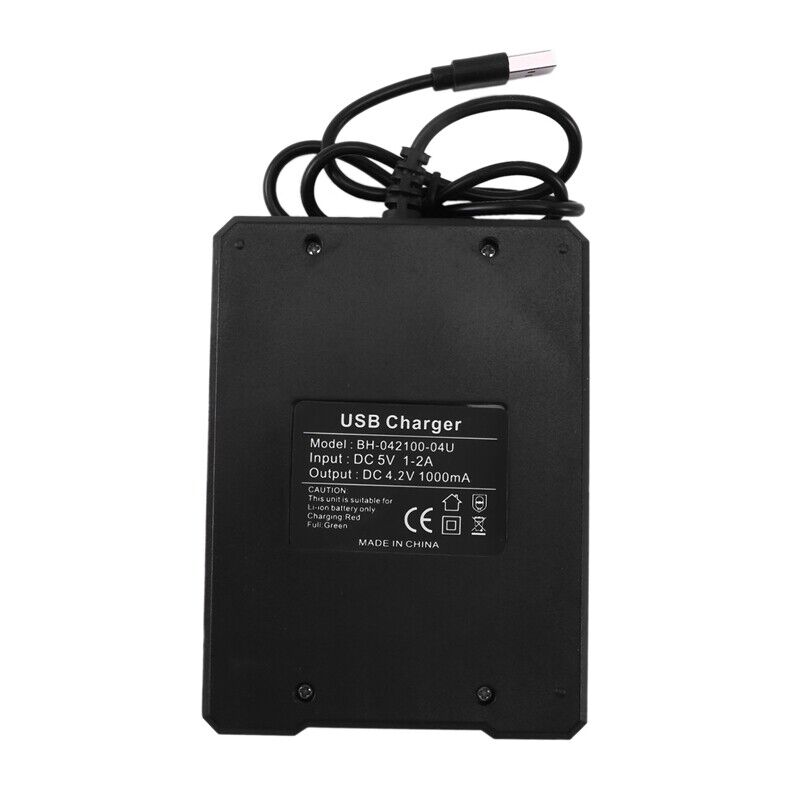 Смарт зарядно устройство за 4 18650 Li-Ion батерии, USB връзка, 4 светодиода - Image 7