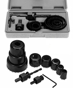 Alternative view of Комплект триони за дупки за дърво, гиспокартон 11 части от 19 mm до 64 mm