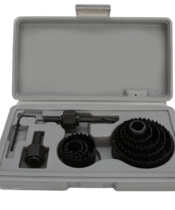 Комплект триони за дупки за дърво, гиспокартон 11 части от 19 mm до 64 mm