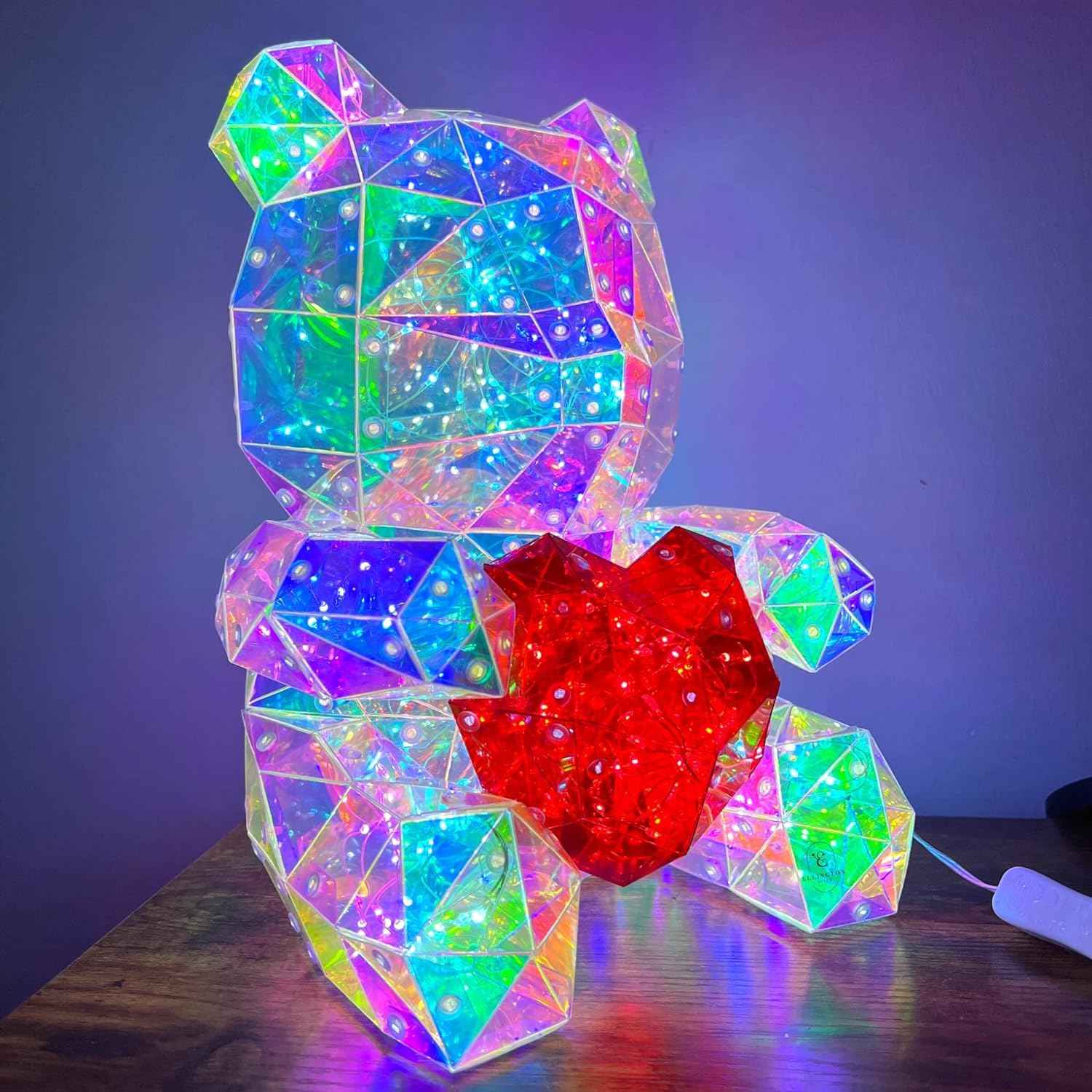 Плюшено мече с led светлини - Image 5