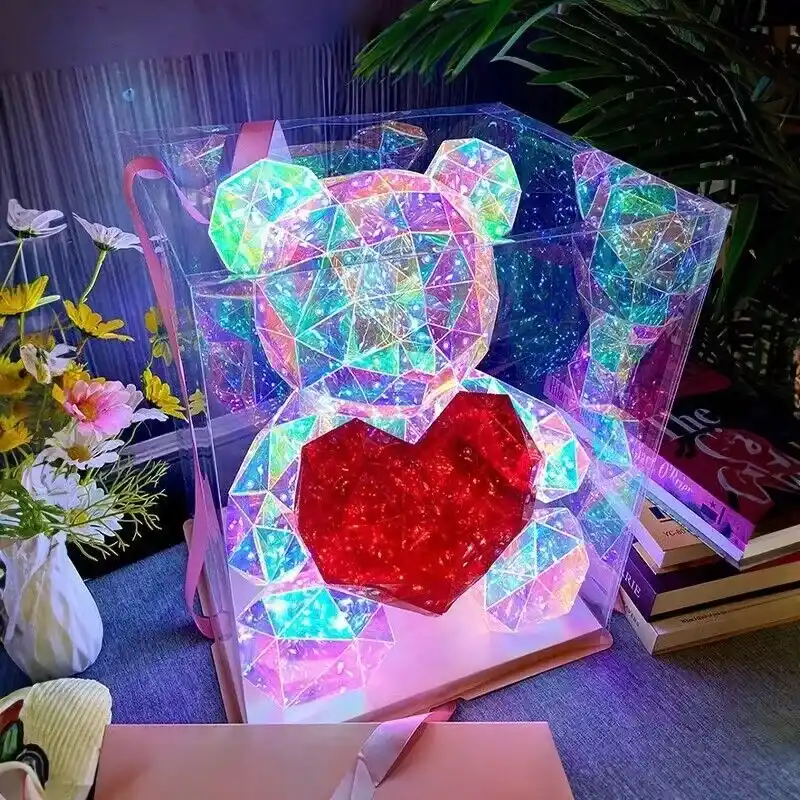 Плюшено мече с led светлини - Image 6