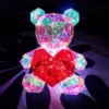 Плюшено мече с led светлини