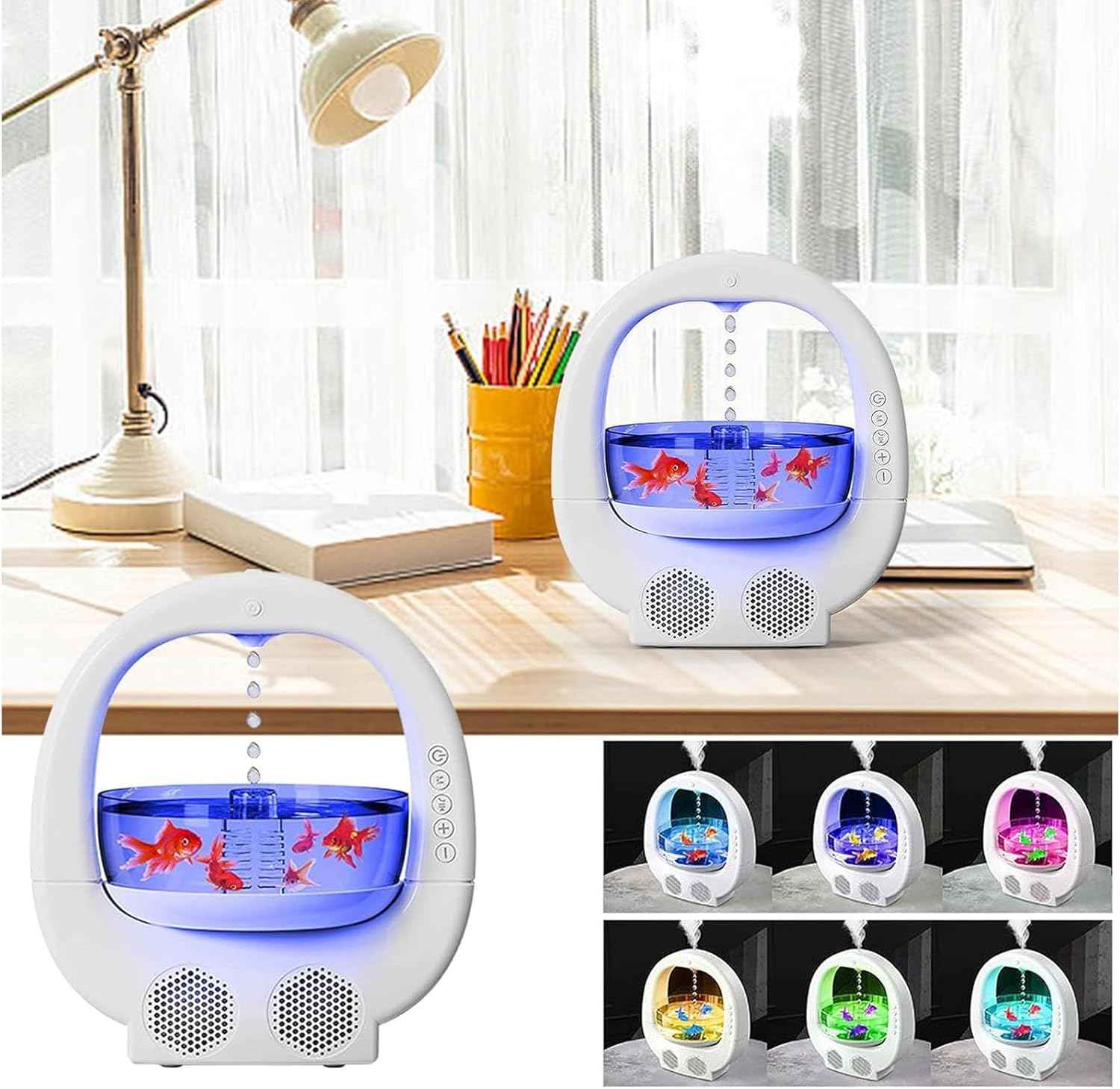 Антигравитационен овлажнител Bluetooth високоговорител - Image 6
