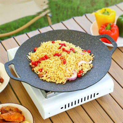 Kорейски кръгъл грил тиган