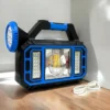 Мултифункционален LED фенер USB / соларно зареждане