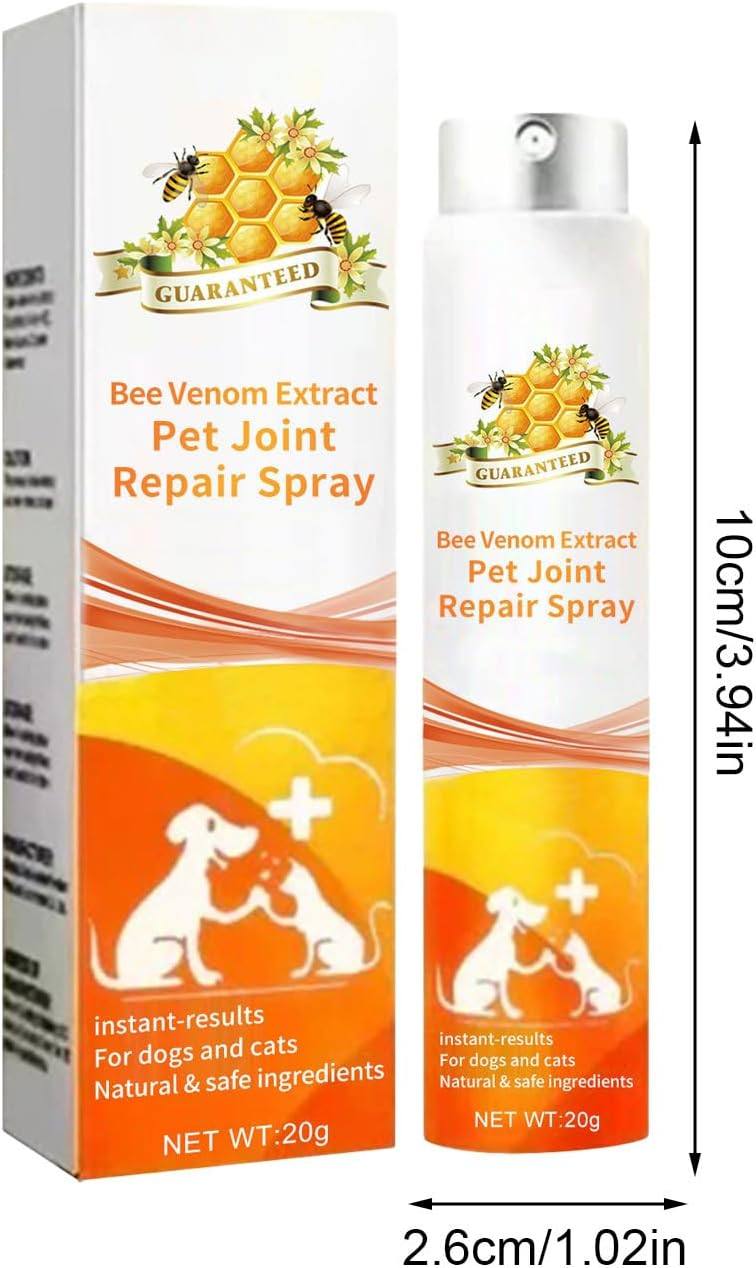 Натурален Спрей за възстановяване на ставите за домашни любимци с пчелен Екстракт 20g (2 броя за тази цена) - Image 2