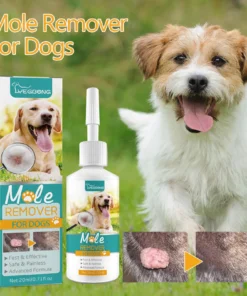 Спрей за домашни любимци за премахване на бенки, папиломи, брадавици 20ml (2 броя за тази цена)