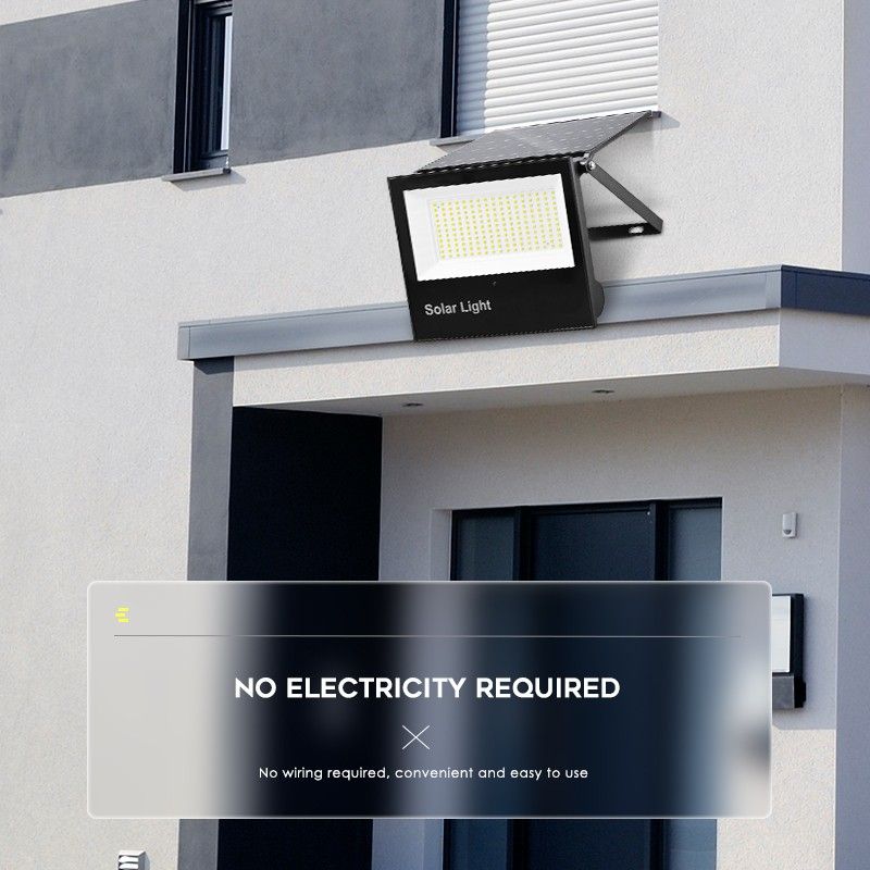 Соларна стенна лампа IP67 CB-LD181-56 (100W) - Image 8