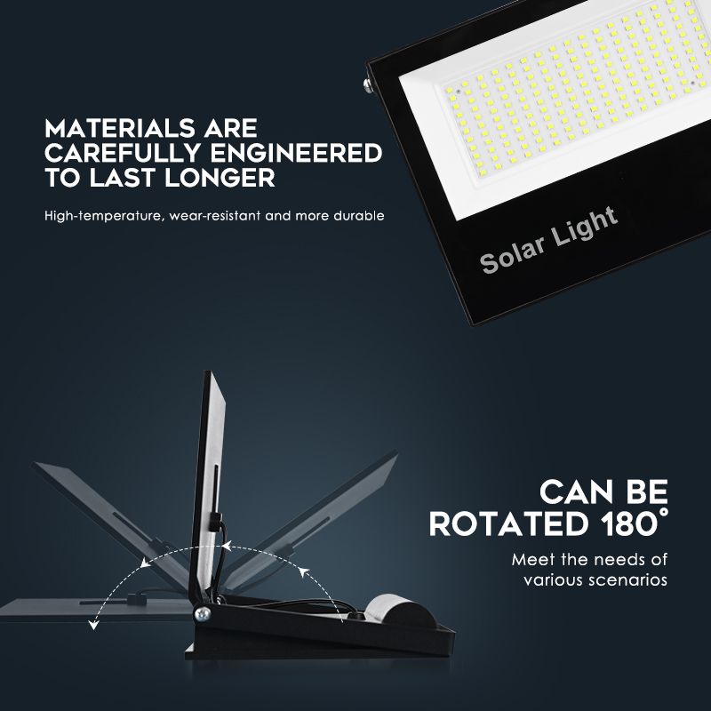 Соларна стенна лампа IP67 CB-LD181-56 (100W) - Image 7