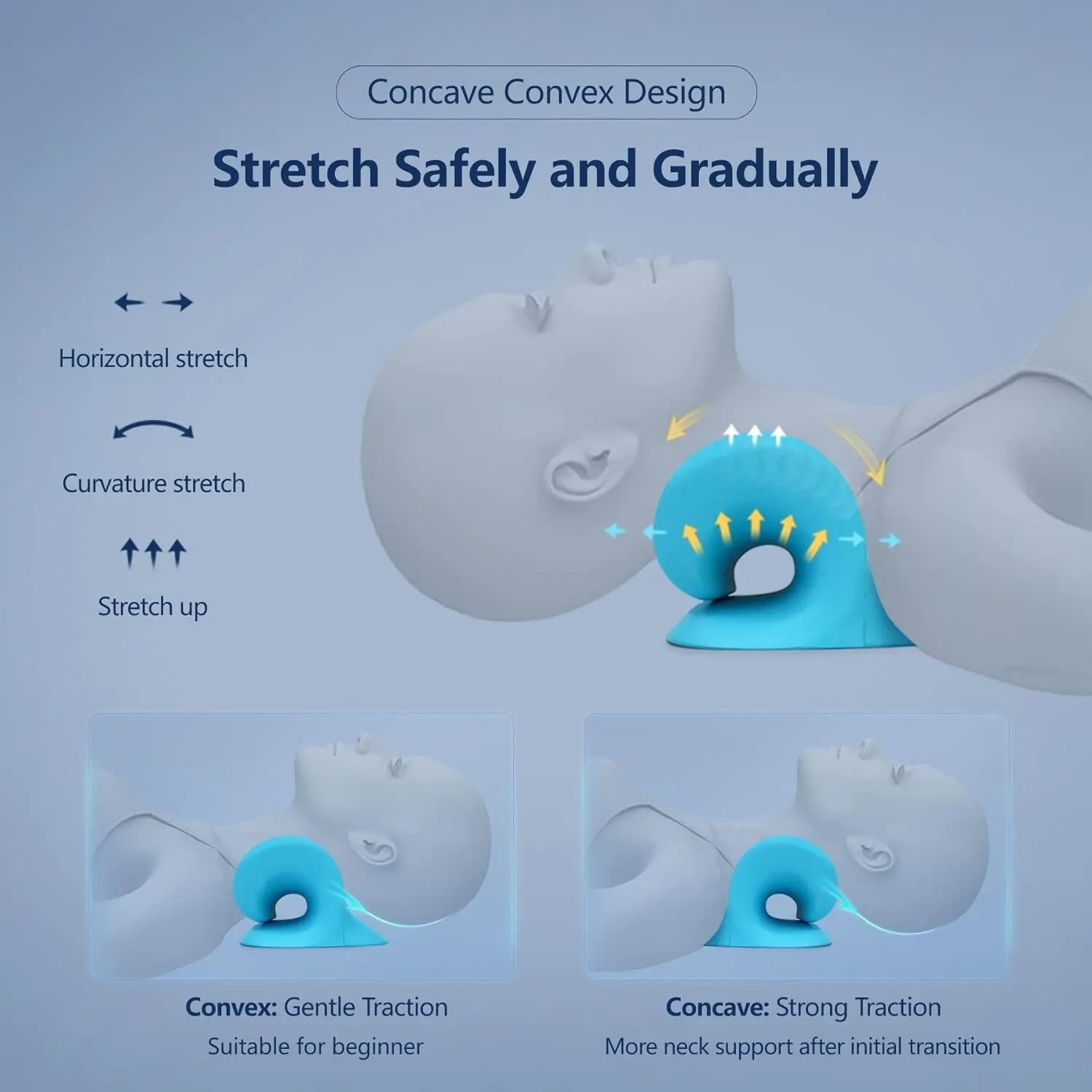 Възглавница за разтягане на врат и рамене с магнити - Image 6