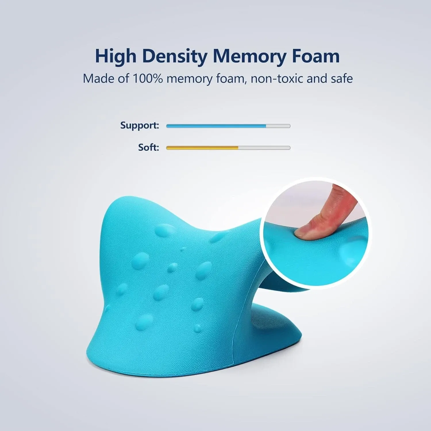 Възглавница за разтягане на врат и рамене с магнити - Image 5