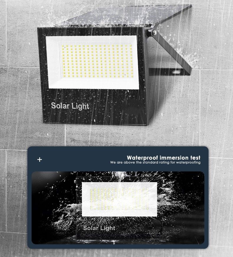 Соларна стенна лампа IP67 CB-LD181-56 (100W) - Image 9