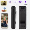 Мини Wifi body camera камера за тяло и въртящ се обектив 180°