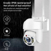 SecureVista™ 360 1080P WIFI IP камера безжична външна CCTV HD