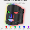 Lumière Élite™ LED маска за лице с червена светлина със 7 цвята + дистанционно управление