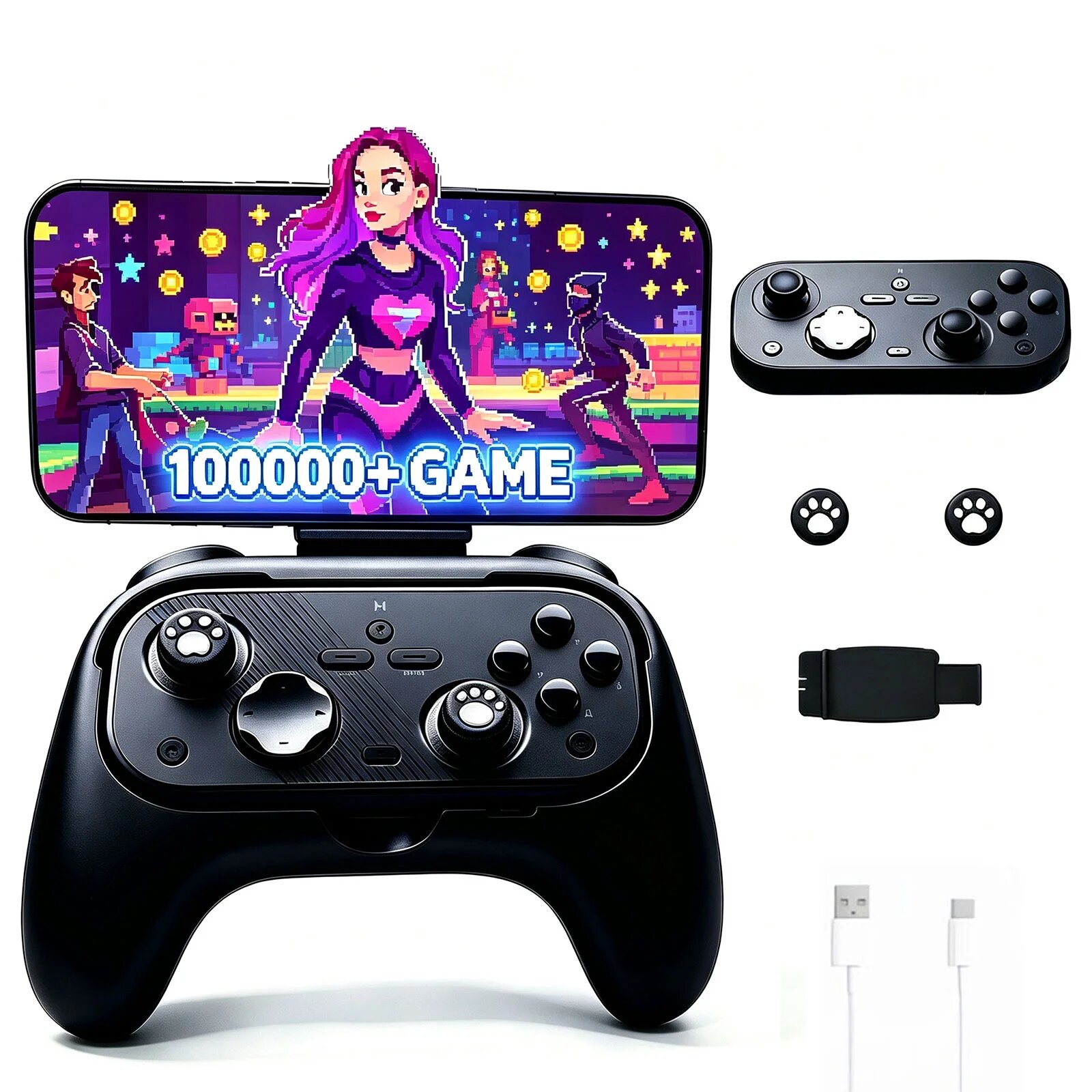 Aureon PlayCore™ Контролер за игри с движещи се елементи за компютър, мобилни устройства, Xbox и Switch – Bluetooth - Image 9