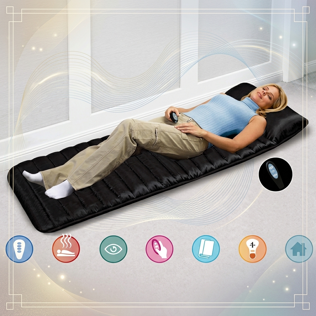 Relaxora Comfort™ Загряваща подложка за масаж на цялото тяло